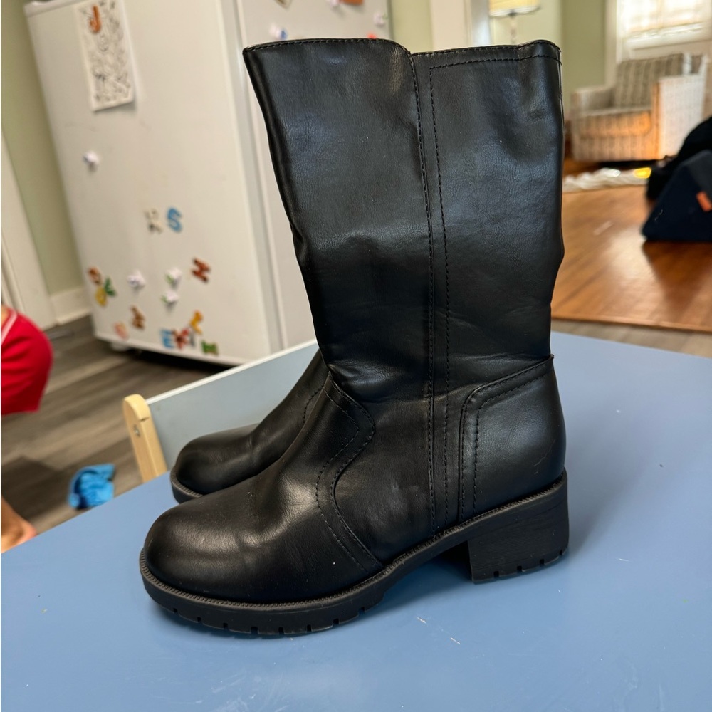 Dream Pairs Black Mid-Calf Boots